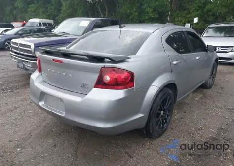 2013 Dodge Avenger Se from USA, damaged, VIN 1C3CDZAB4DN519281